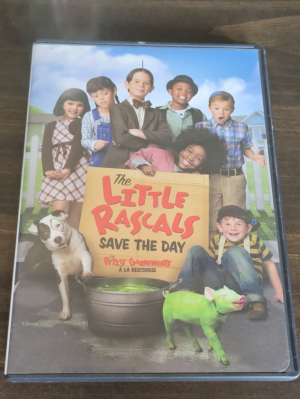 The Little Rascals Save the Day DVD - Colorful Cover